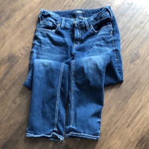 Silver Elyse straight jeans